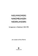 Nieuwkomers, nakomelingen, Nederlanders Cover