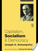 Capitalism, Socialism and Democracy Cover