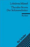 Theodor Storm, Der Schimmelreiter Cover