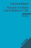 Heinrich von Kleist, Das Erdbeben in Chili Cover