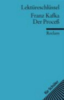 Franz Kafka, Der Proceß Cover