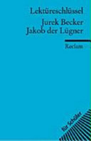 Jurek Becker, Jakob der Lügner Cover