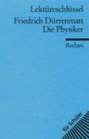 Friedrich Dürrenmatt, Die Physiker Cover