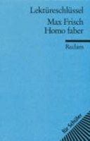 Max Frisch, Homo faber Cover