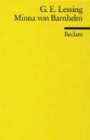 Minna von Barnhelm oder das Soldatenglück Cover